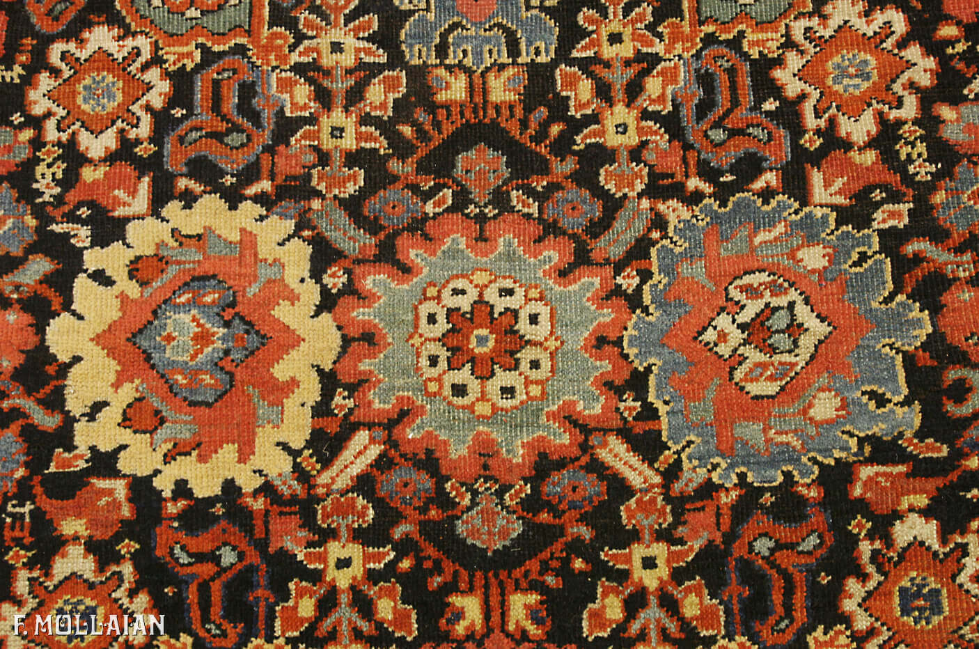 Tapis Persan Antique Farahan n°:68836545